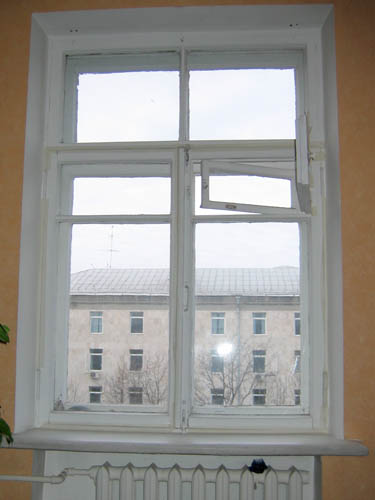 Так выглядели старые окна